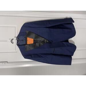 Suits for Men Size MD Navy Blue 3 Pieces Notch Lapel M510